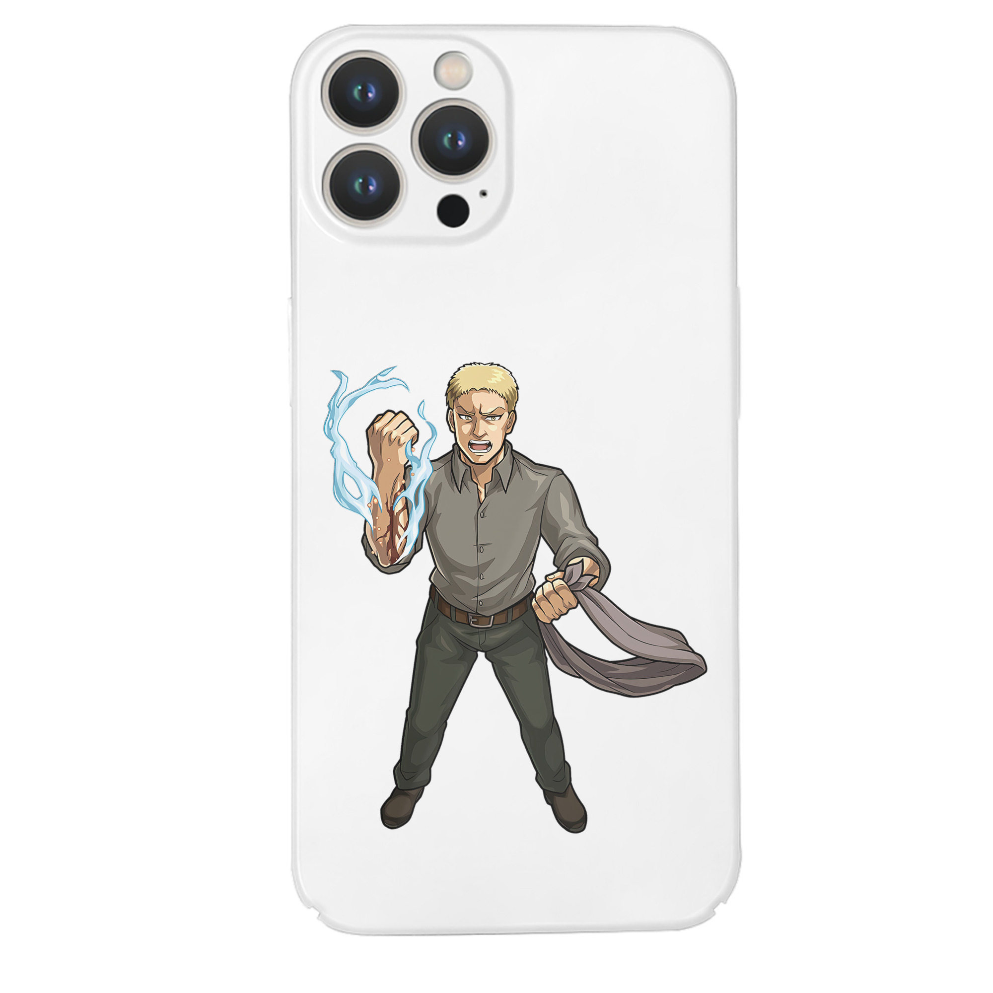 （画像用） 進撃の巨人 ライナー・ブラウン Attack on Titan Reiner Braun 【iPhone 14シリーズ対応】ハードケース